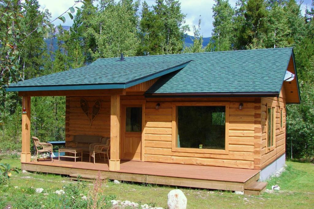 Mica Mountain Lodge & Log Cabins Tete Jaune Cache Luaran gambar