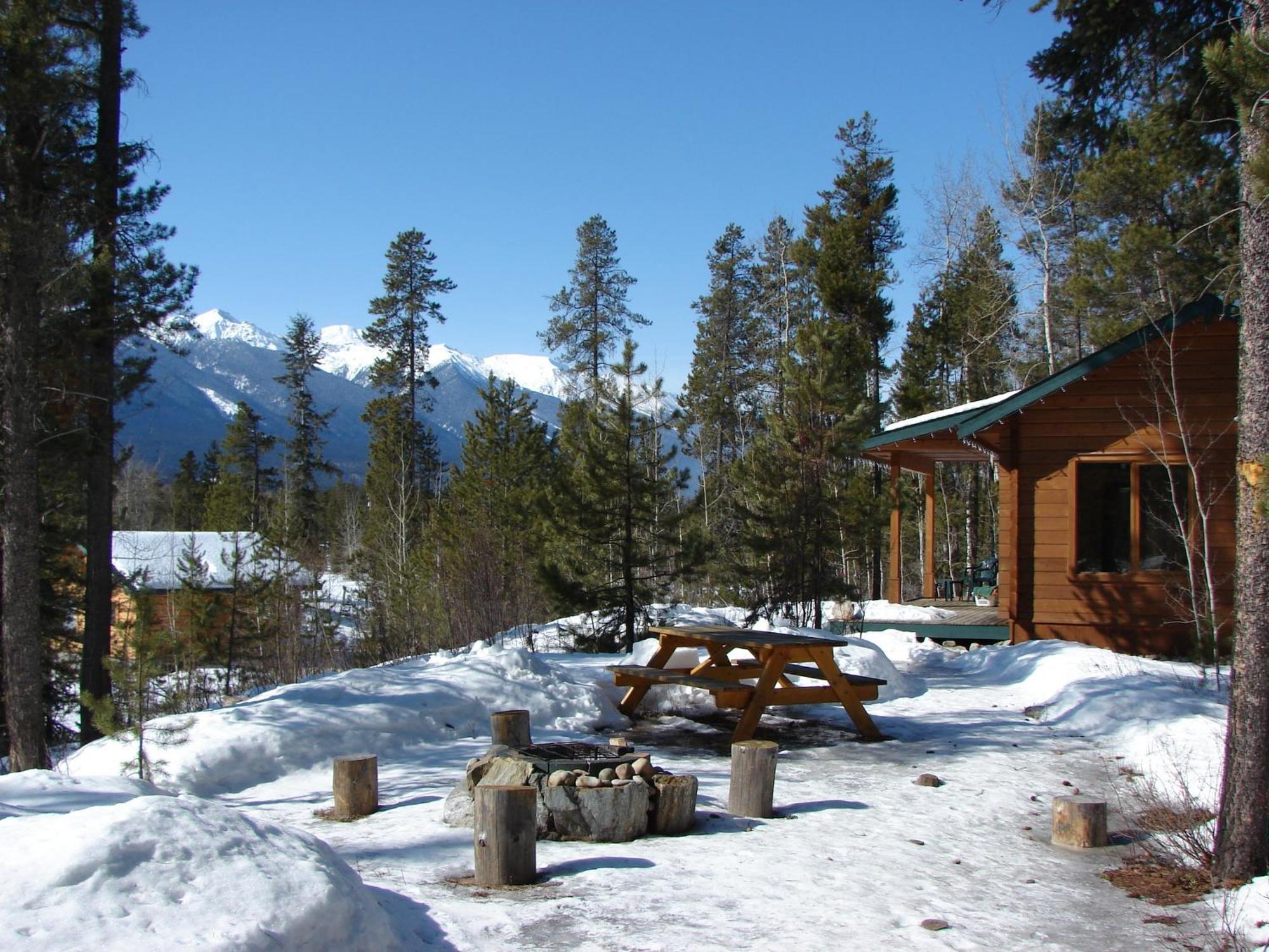 Mica Mountain Lodge & Log Cabins Tete Jaune Cache Luaran gambar